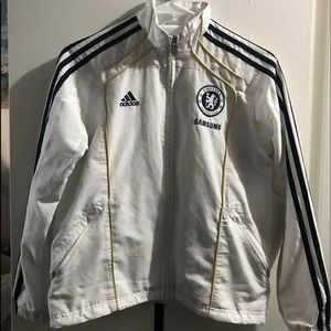Chelsea F.C. Adidas Full-Zip Windbreaker Jacket